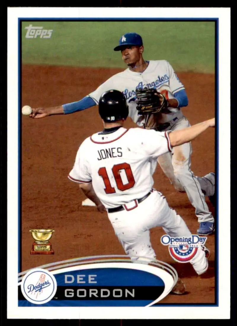 2012 Topps Opening Day #112 Dee Gordon NM-MT Dodgers