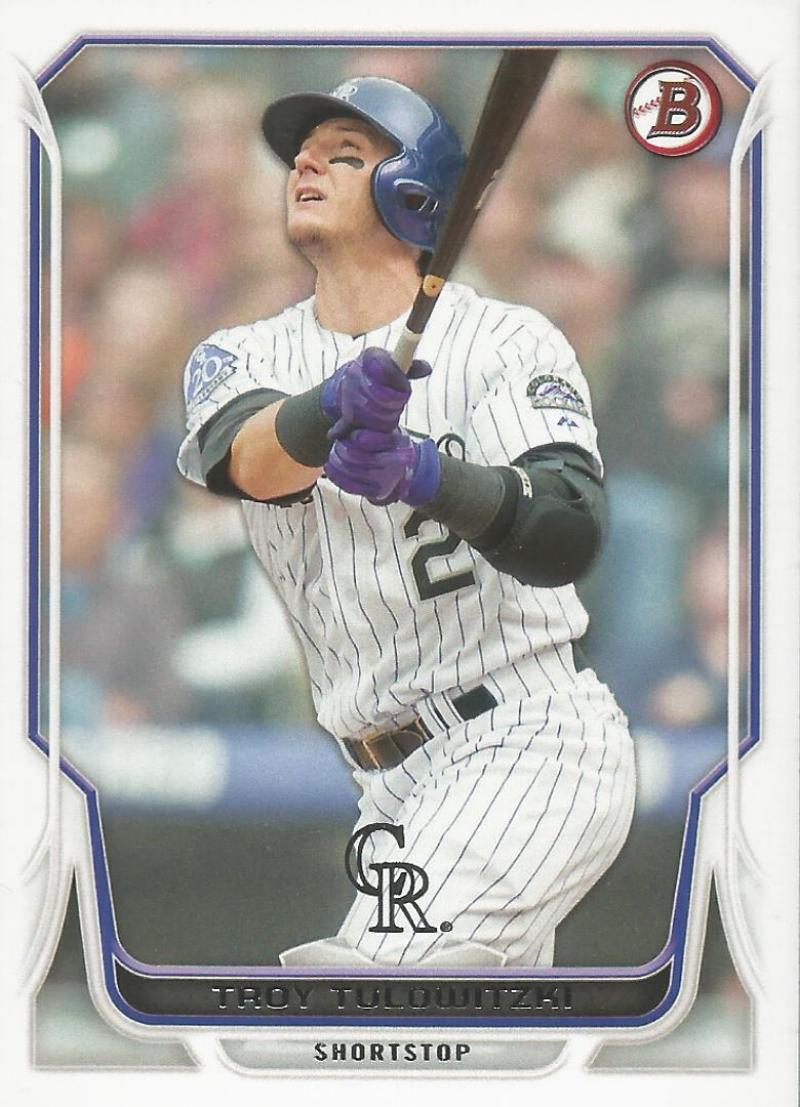2014 Bowman #115 Troy Tulowitzki NM-MT