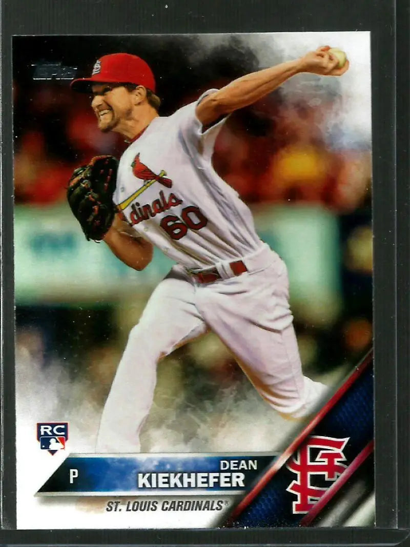 2016 Topps Update #US2 Dean Kiekhefer NM-MT RC Rookie Cardinals
