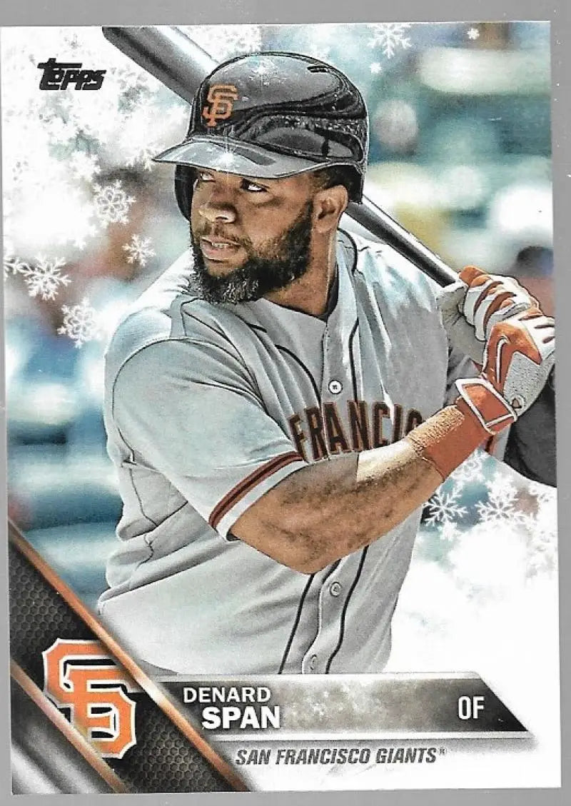2016 Topps Holiday #HMW113 Denard Span NM-MT Giants