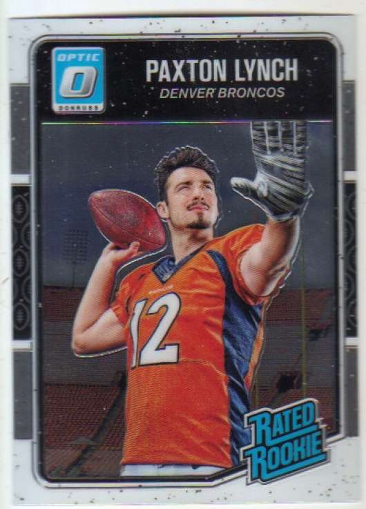 2016 Donruss Optic Rated Rookies #190 Paxton Lynch NM-MT Broncos