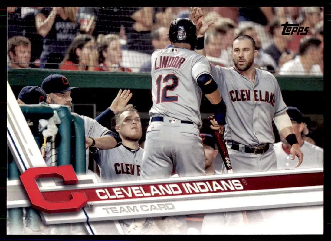 2017 Topps #122 Cleveland Indians NM-MT