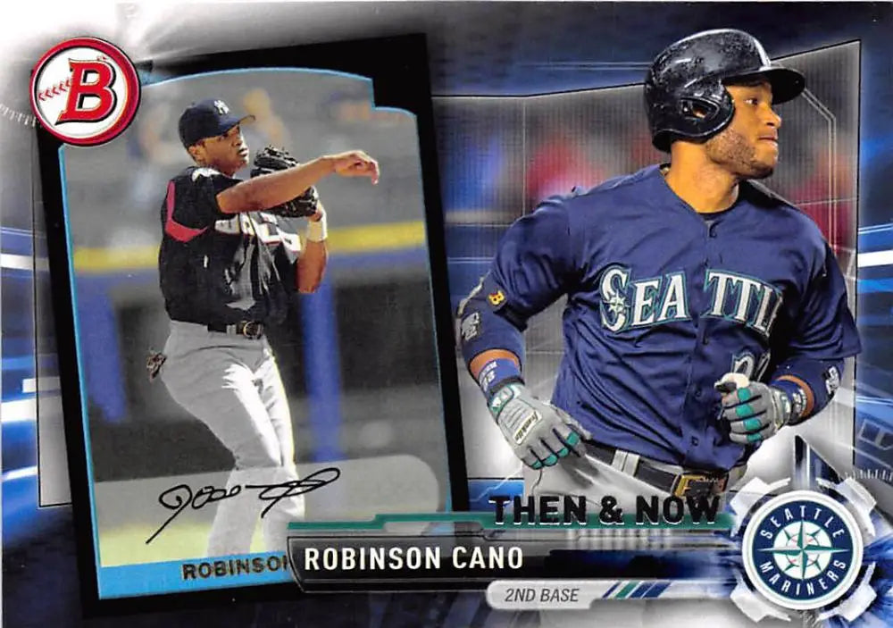 2017 Topps Bowman Then and Now #BOWMAN-17 Robinson Cano NM-MT