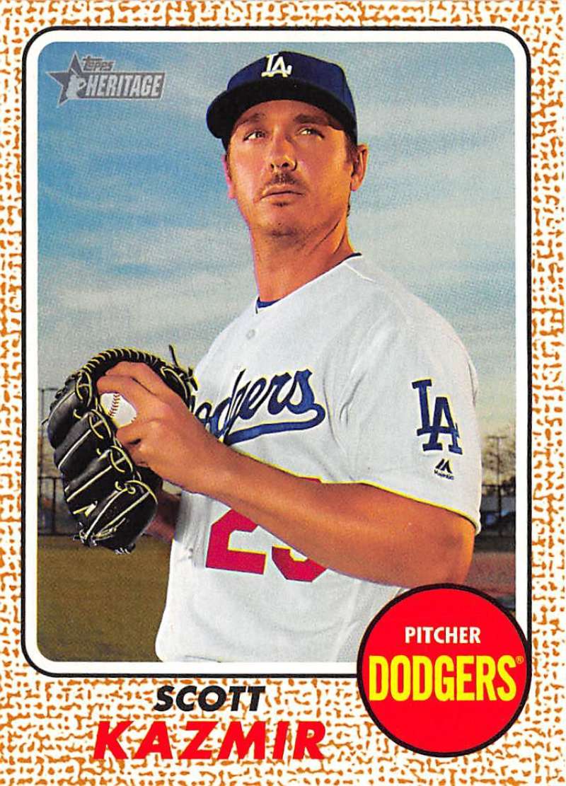 2017 Topps Heritage #45 Scott Kazmir NM-MT Dodgers