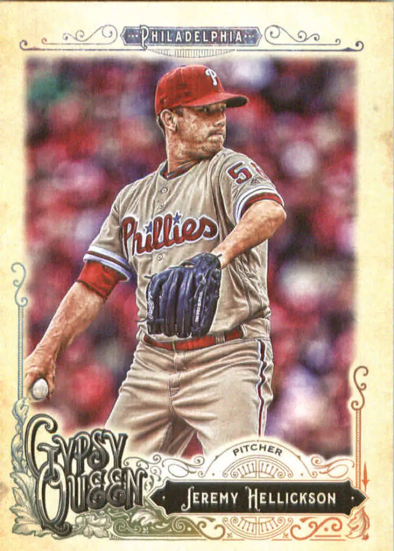 2017 Topps Gypsy Queen #207 Jeremy Hellickson NM-MT