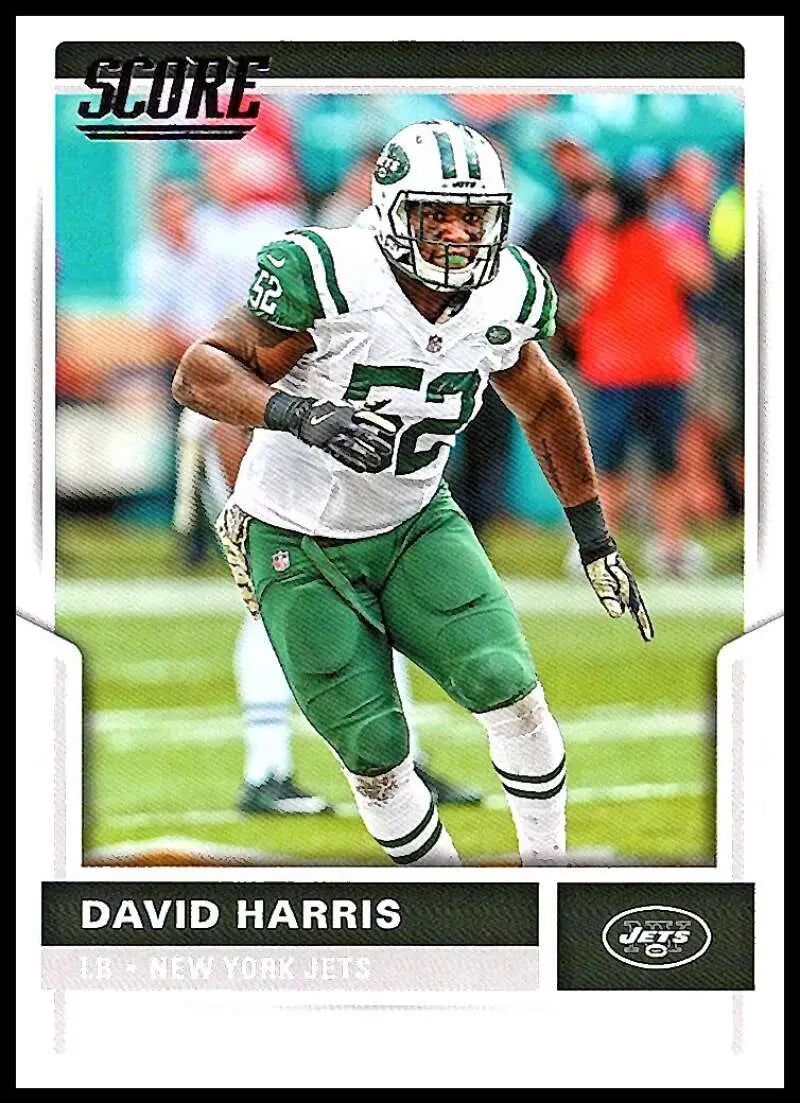 2017 Score #78 David Harris NM-MT NY Jets