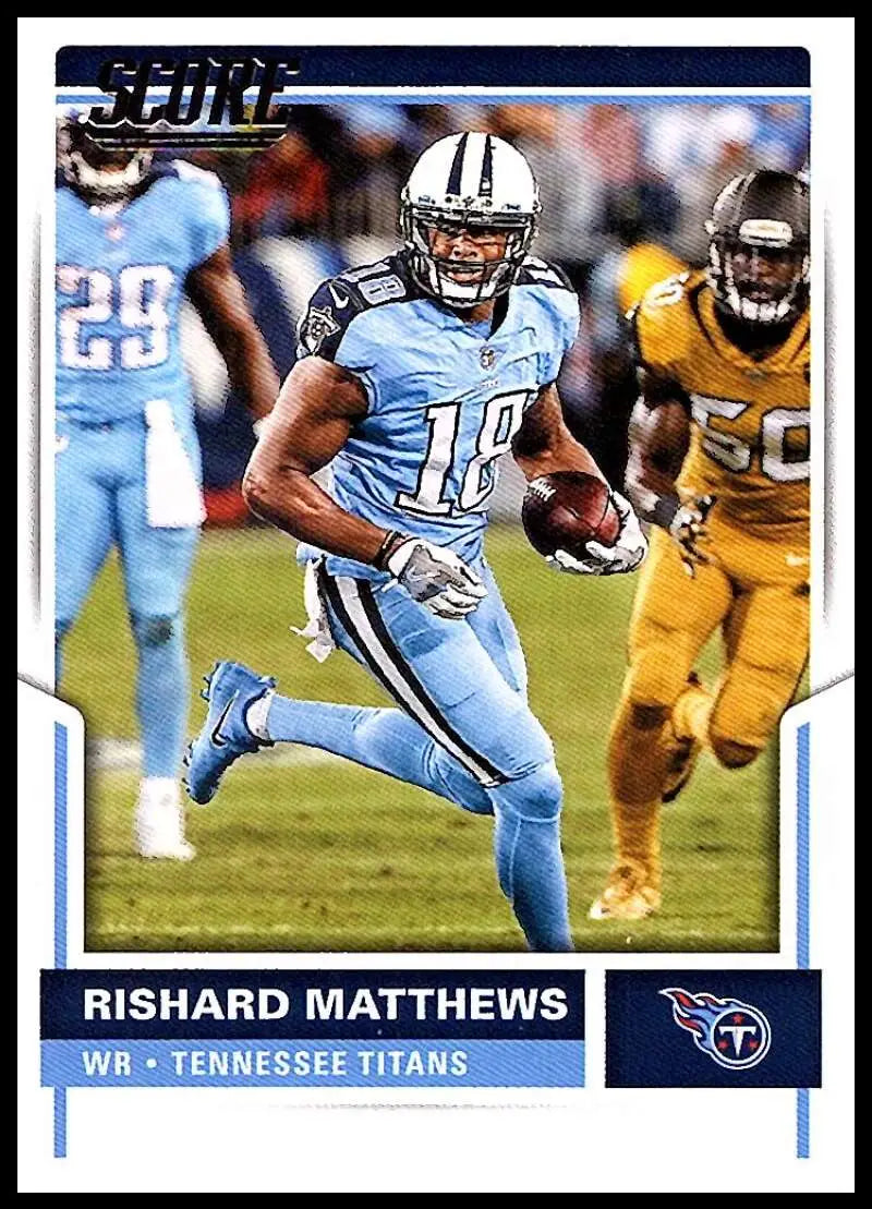 2017 Score #187 Rishard Matthews NM-MT Titans