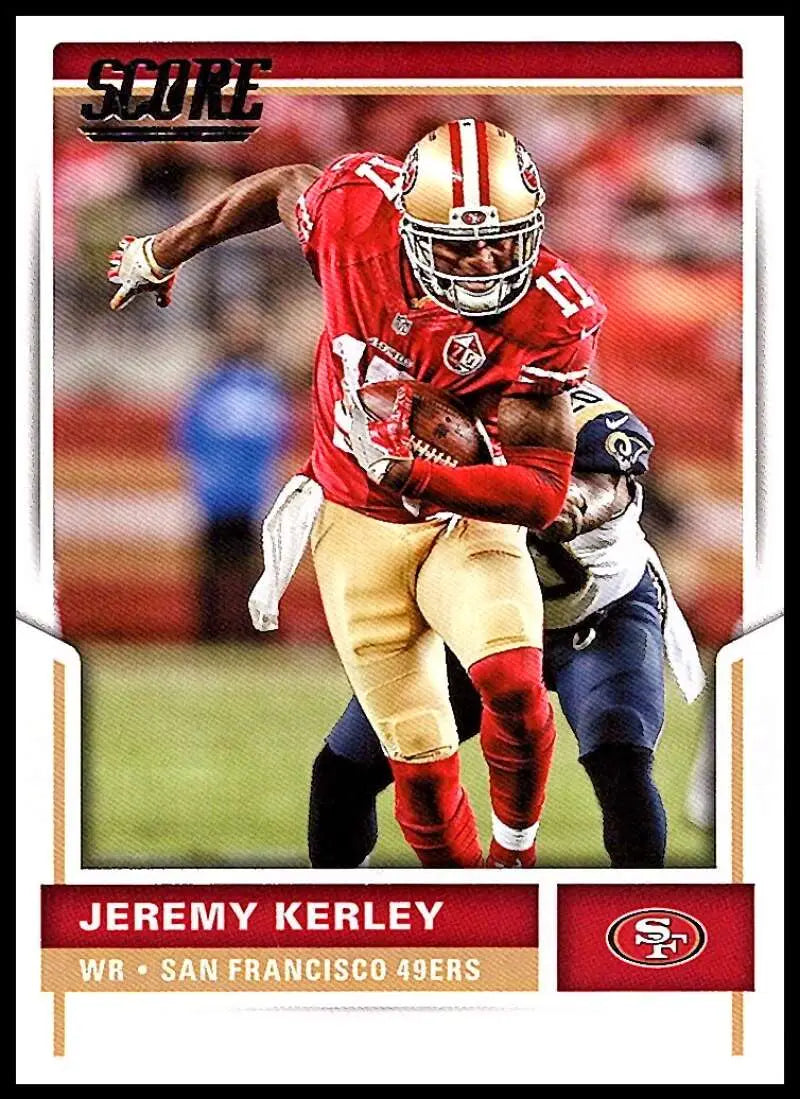 2017 Score #309 Jeremy Kerley NM-MT 49ers