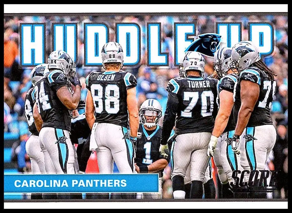 2017 Score Huddle Up #6 Cam Newton NM-MT Panthers