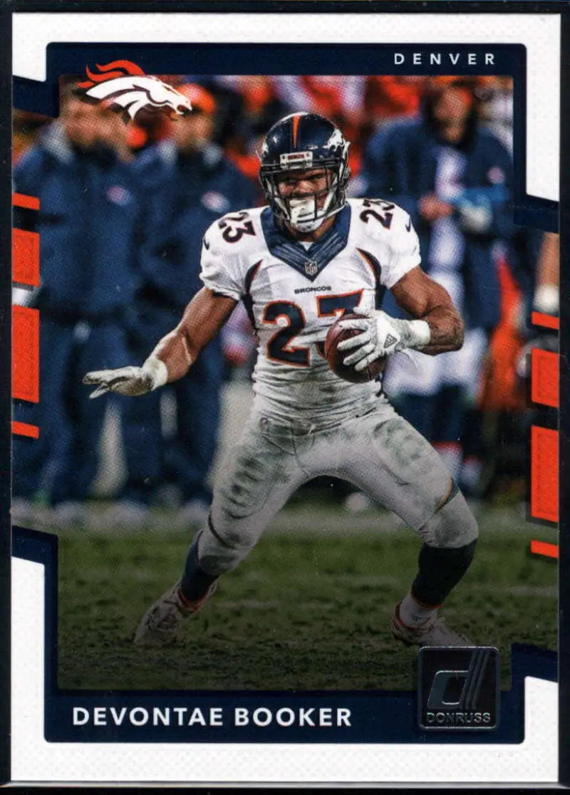 2017 Donruss #280 Devontae Booker NM-MT Broncos