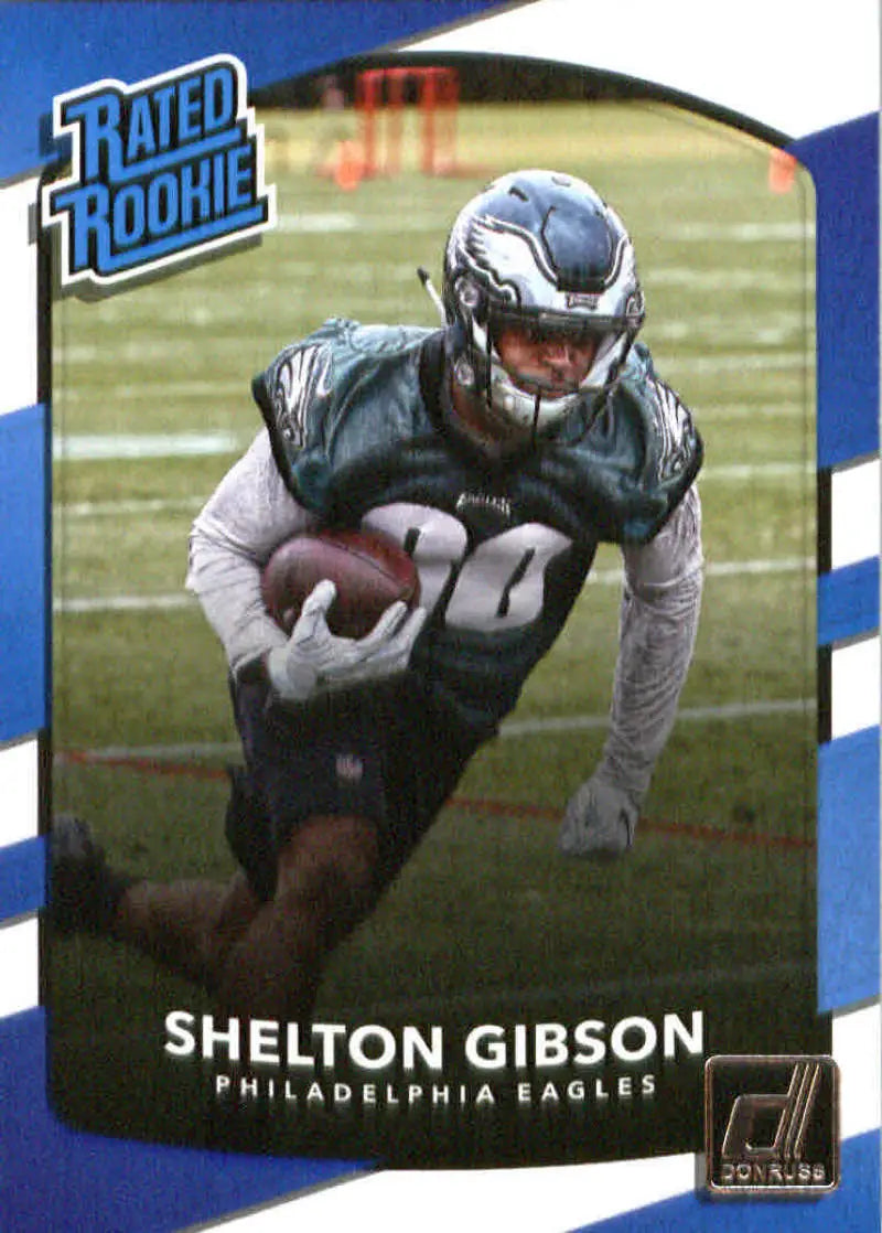 2017 Donruss #333 Shelton Gibson Rated Rookie NM-MT Eagles