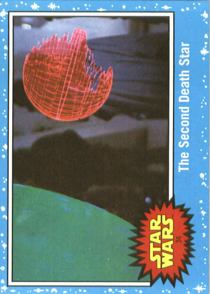 2017 Topps Star Wars Journey to The Last Jedi #34 The Second Death Star Struggle Against Evil NM-MT