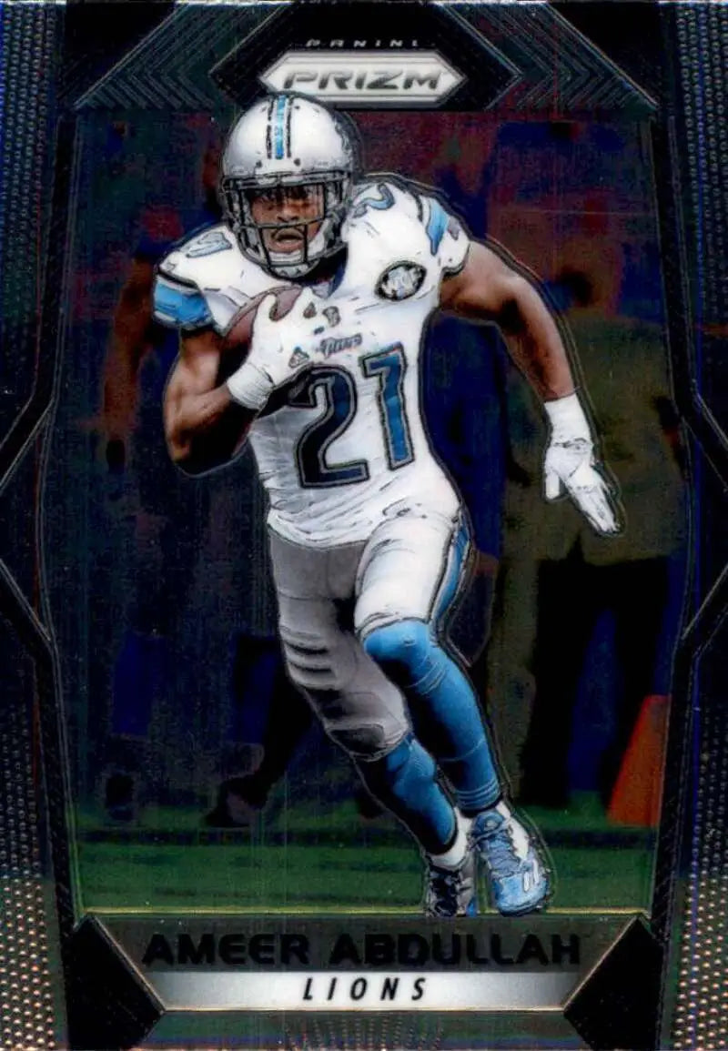 2017 Panini Prizm #125 Ameer Abdullah NM-MT Lions