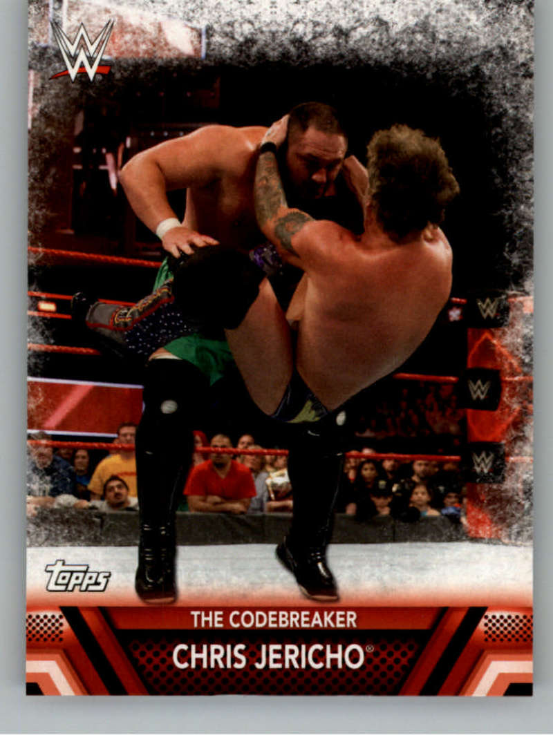 2017 Topps Then Now Forever Finishers and Signature Moves #F-17 Chris Jericho The Codebreaker NM-MT
