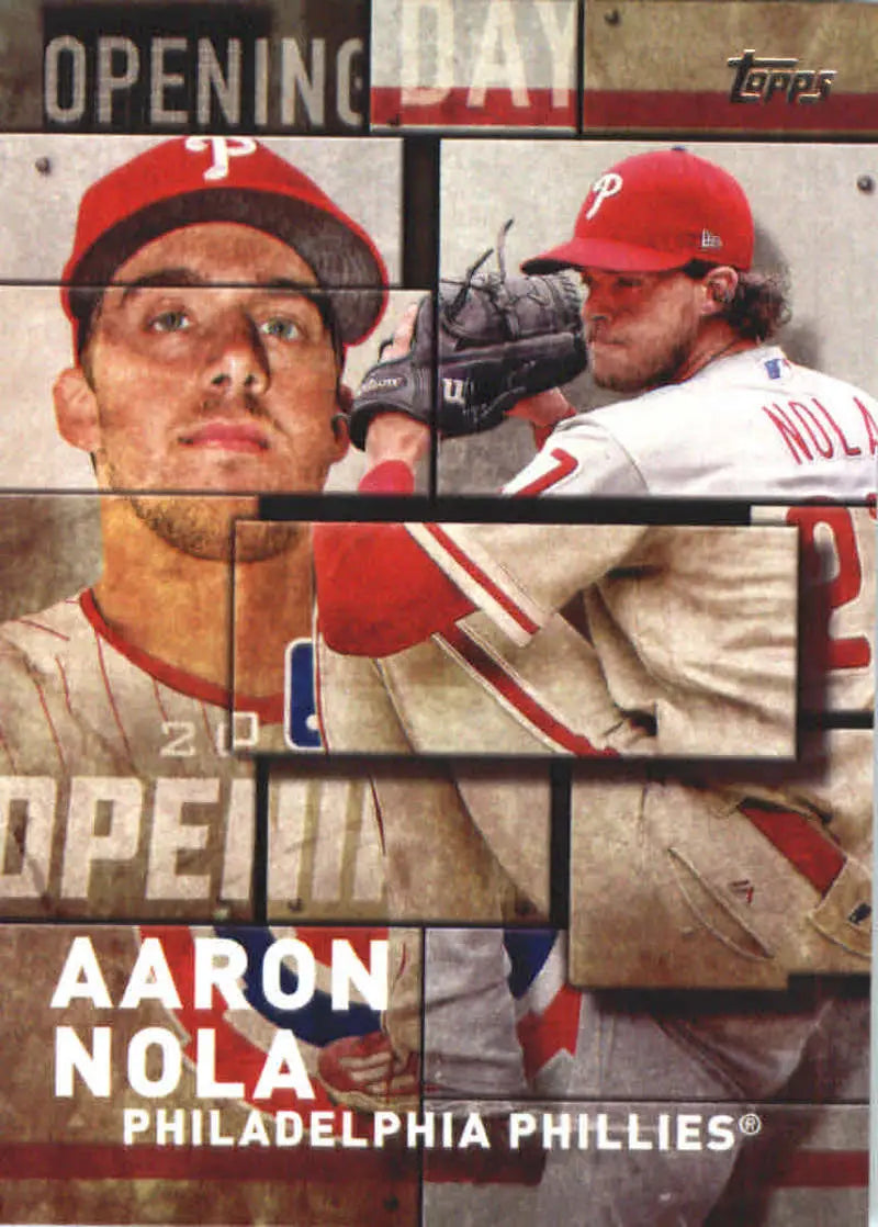 2018 Topps MLB Opening Day #OD-23 Aaron Nola NMMT