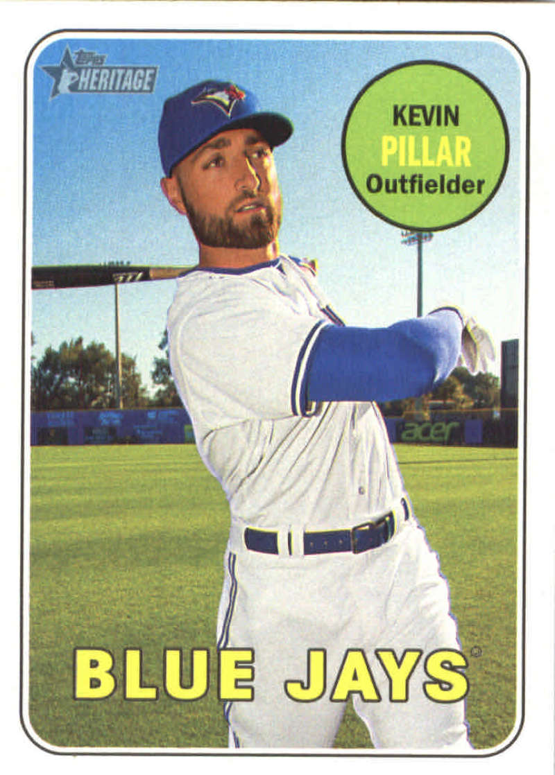 2018 Topps Heritage #396 Kevin Pillar NM-MT Blue Jays