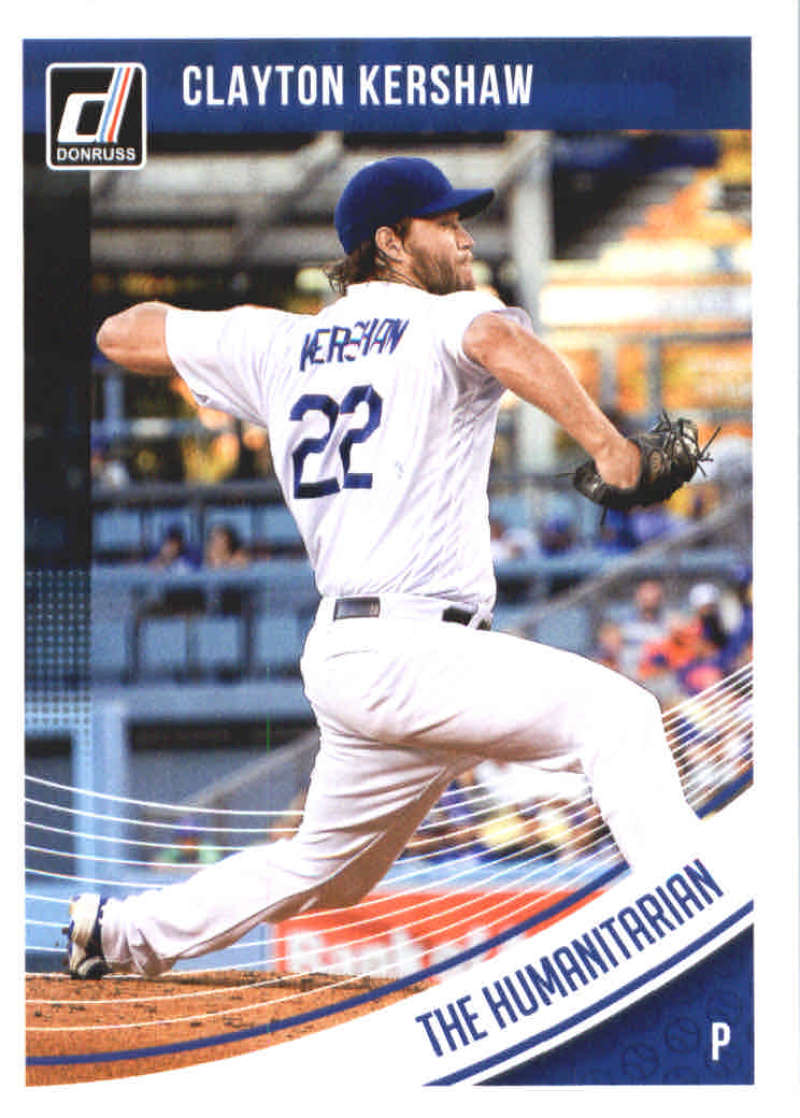 2018 Donruss #154 Clayton Kershaw NM-MT Dodgers