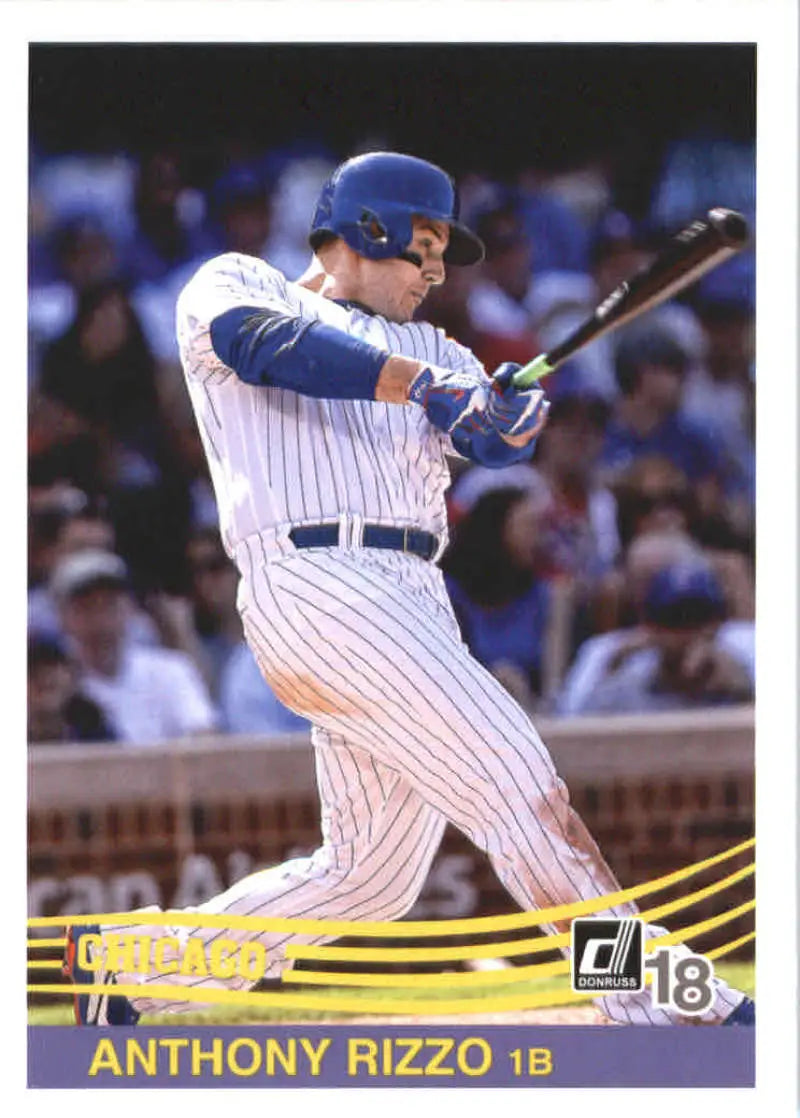 2018 Donruss #225 Anthony Rizzo Retro 1984 NM-MT Cubs