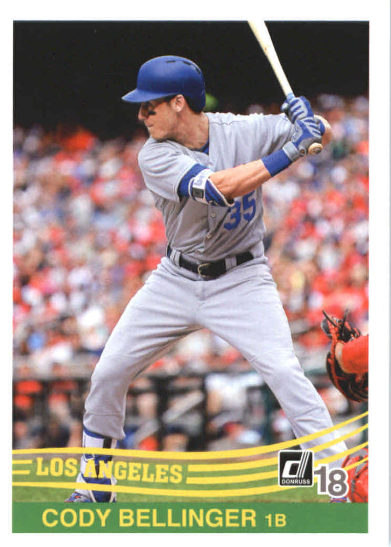 2018 Donruss #243 Cody Bellinger Retro 1984 NM-MT Dodgers