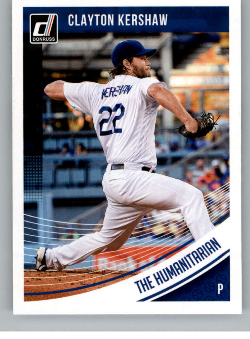 2018 Donruss Variations #154 Clayton Kershaw NM-MT Dodgers