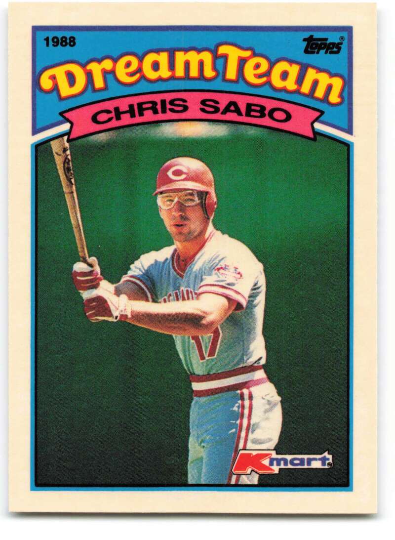 1989 Topps K-Mart Dream Team #3 Chris Sabo NM-MT