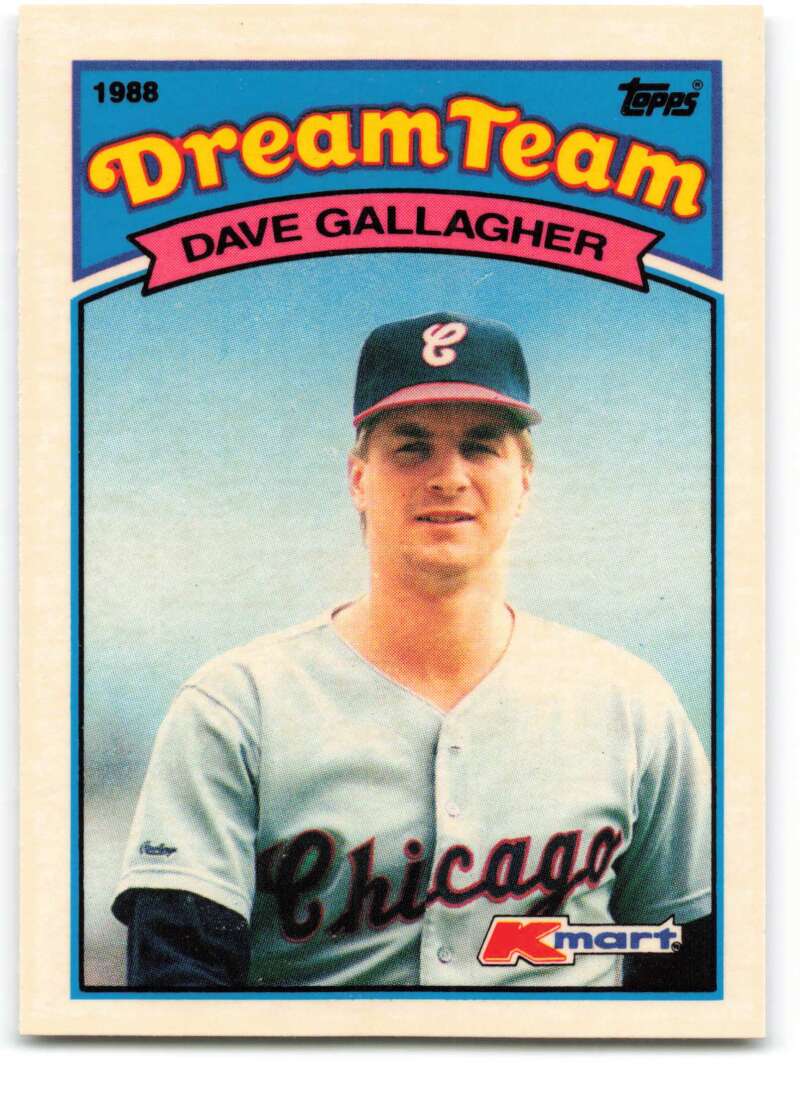 1989 Topps K-Mart Dream Team #7 Dave Gallagher NM-MT