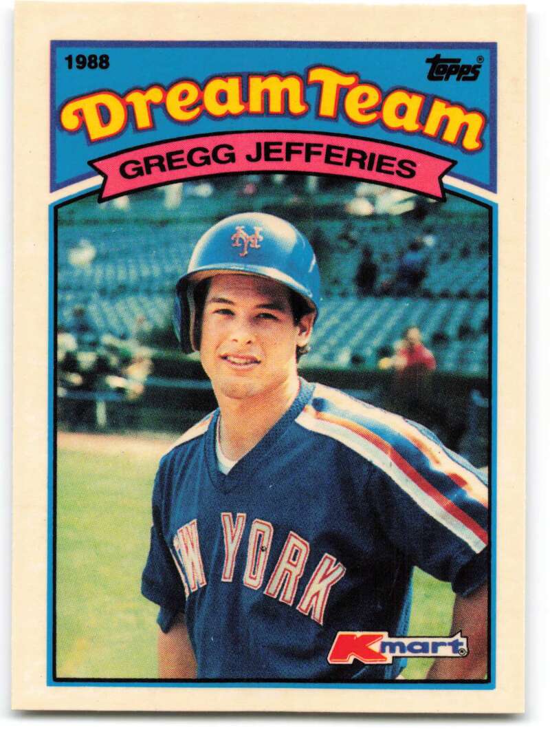 1989 Topps K-Mart Dream Team #11 Gregg Jefferies NM-MT
