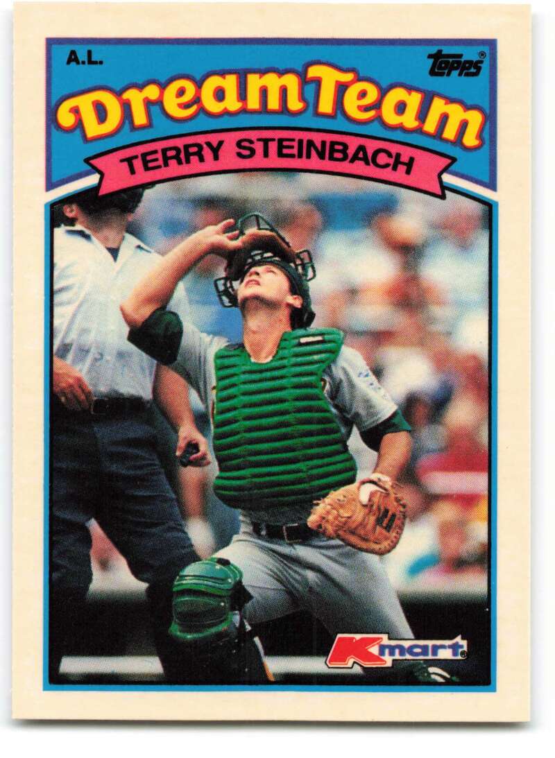 1989 Topps K-Mart Dream Team #19 Terry Steinbach NM-MT