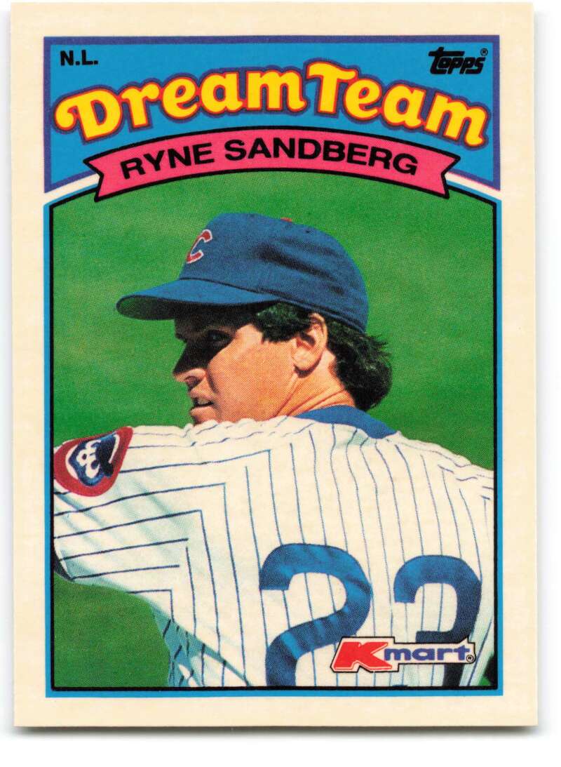 1989 Topps K-Mart Dream Team #24 Ryne Sandberg NM-MT