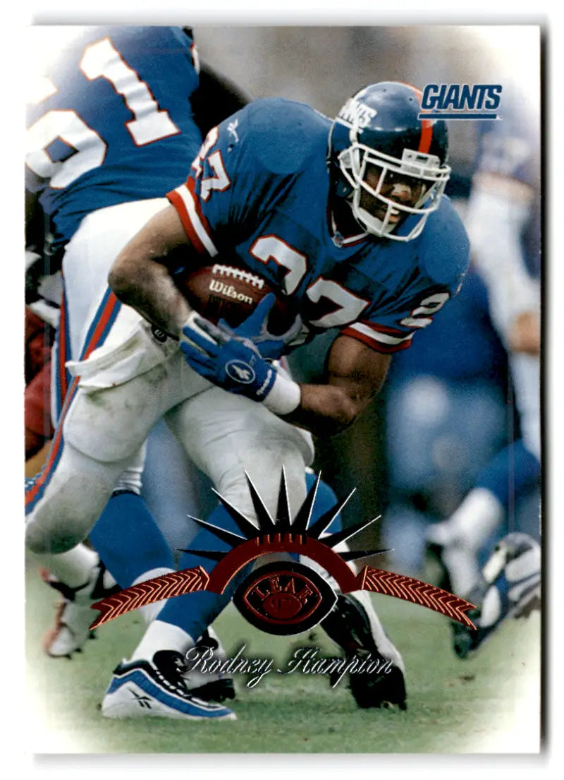 1997 Leaf #29 Rodney Hampton NM-MT NY Giants