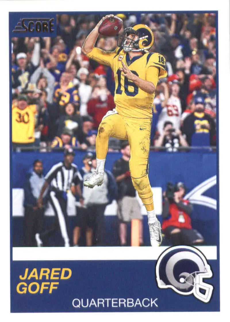 2019 Score #293 Jared Goff NM-MT