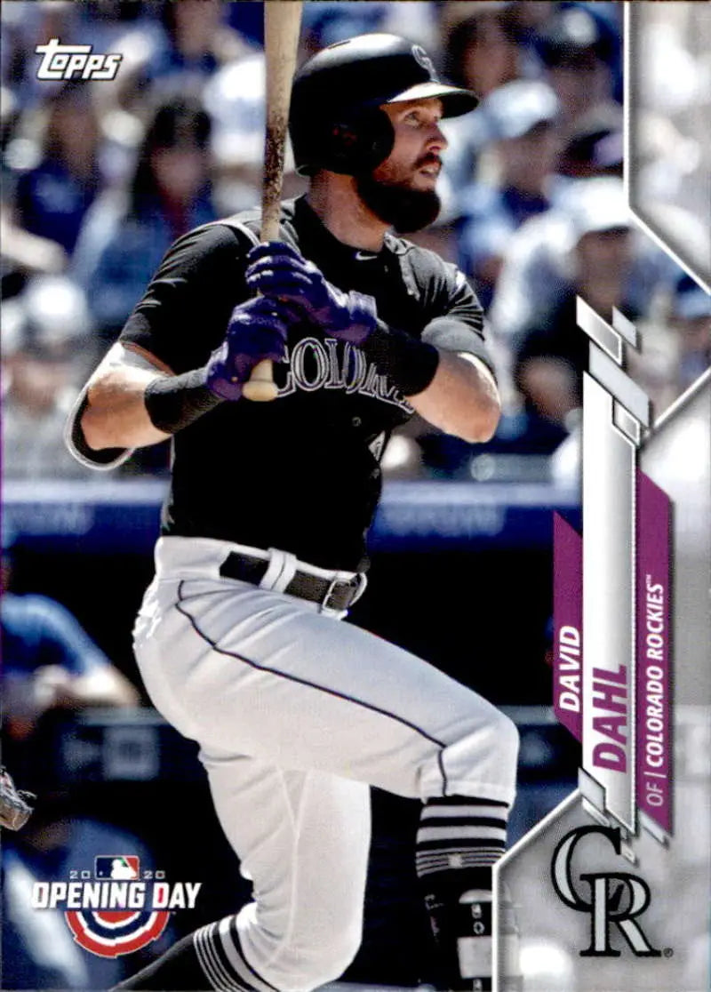 2020 Topps Opening Day #52 David Dahl NM-MT