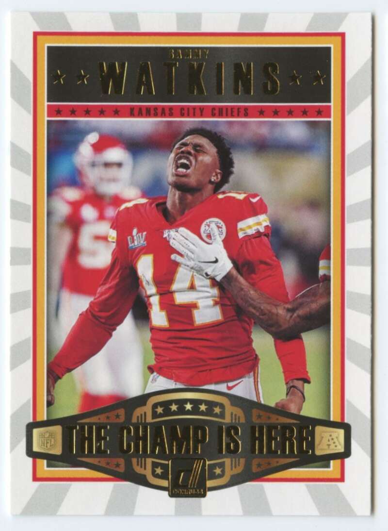 2020 Donruss Champ is Here #6 Sammy Watkins NM-MT