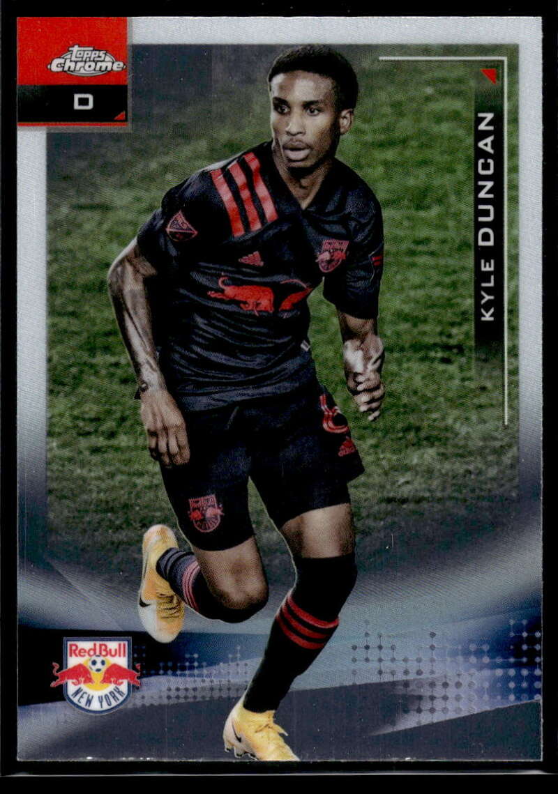 2021 Topps Chrome MLS #32 Kyle Duncan NM-MT New York Red Bulls Soccer Card