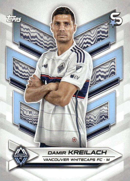 2024 Topps MLS Superstars #13 Damir Kreilach NM-MT Vancouver Whitecaps FC Soccer Card