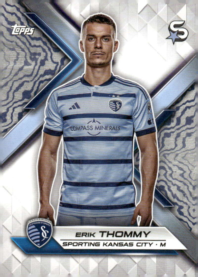 2024 Topps MLS Superstars #27 Erik Thommy NM-MT Sporting Kansas City Soccer Card