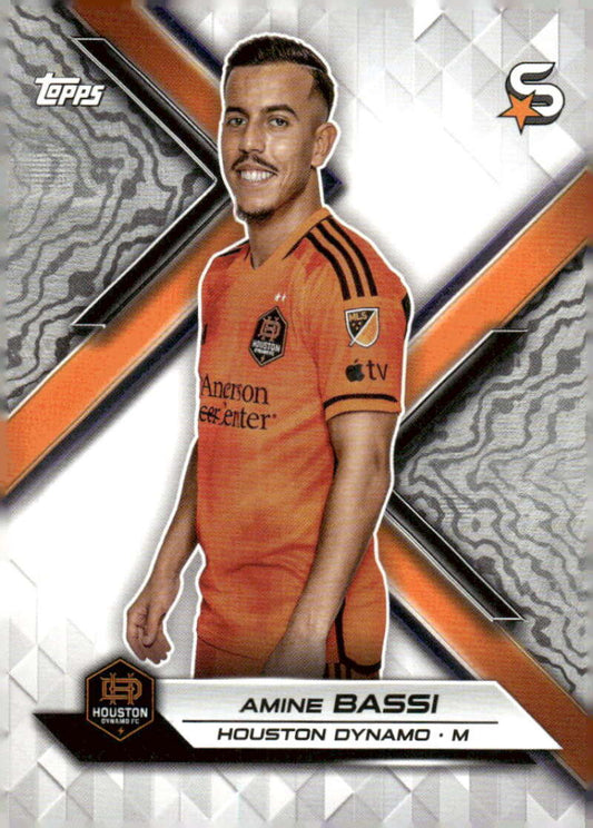 2024 Topps MLS Superstars #41 Amine Bassi NM-MT Houston Dynamo Soccer Card