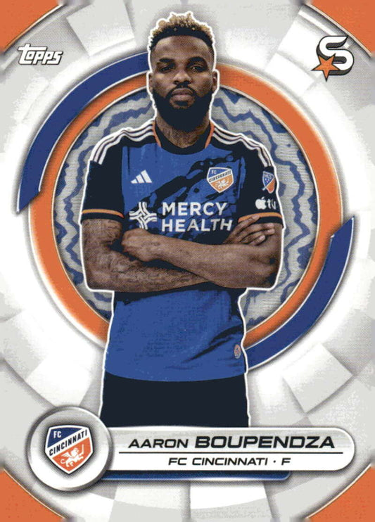 2024 Topps MLS Superstars #102 Aaron Boupendza NM-MT FC Cincinnati Soccer Card