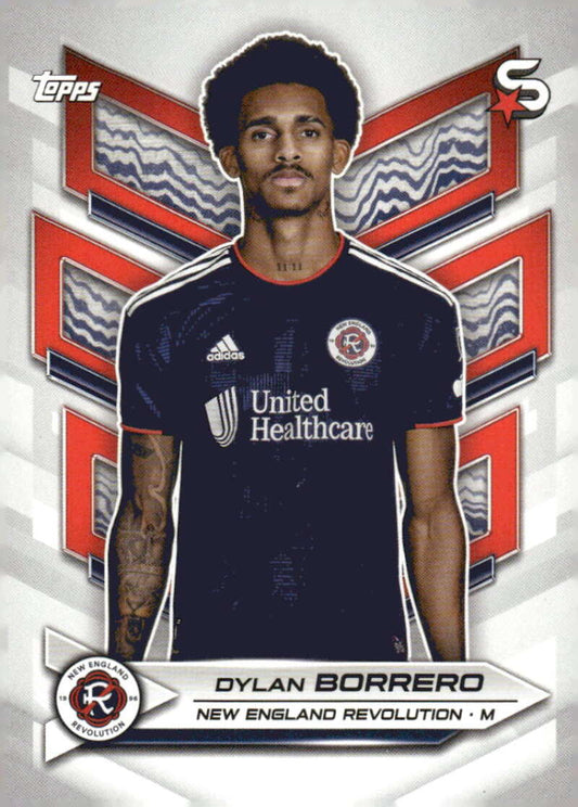 2024 Topps MLS Superstars #118 Dylan Borrero NM-MT New England Revolution Soccer Card