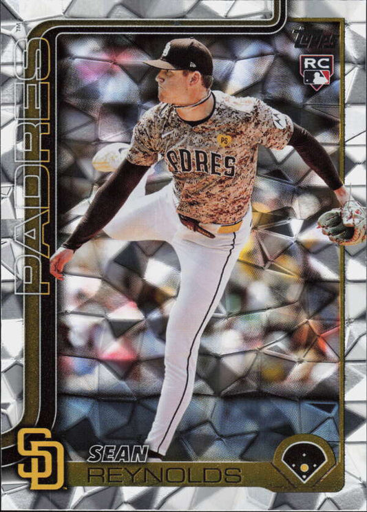 2025 Topps Diamante Foil #246 Sean Reynolds NM-MT RC Rookie San Diego Padres Baseball Card Image 1