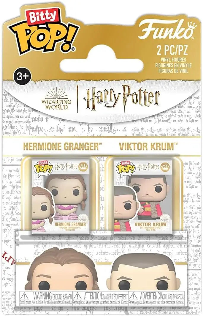 Funko Bitty Pop! Hermione Granger and Viktor Krum 2-pack from Harry Potter Goblet of Fire