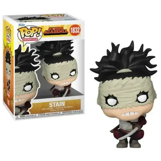 Stain Funko Pop from My Hero Academia in Pop Animation series 1832 collectible figure