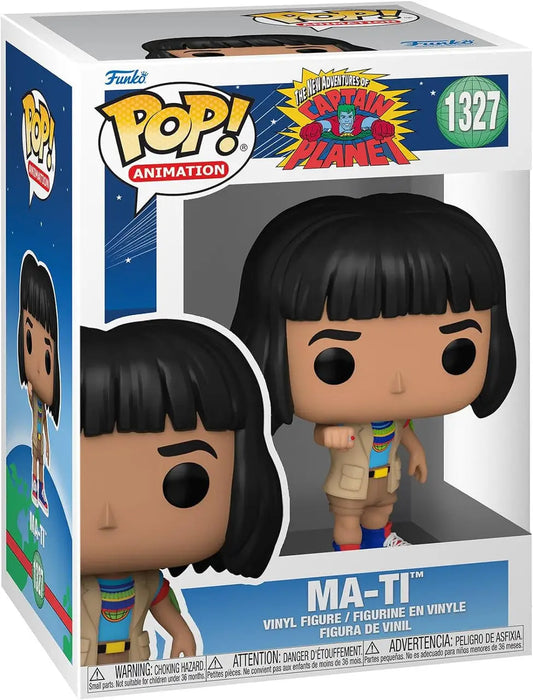 Funko Pop! Animation Captain Planet - Ma-Ti figurine for collectors and fans