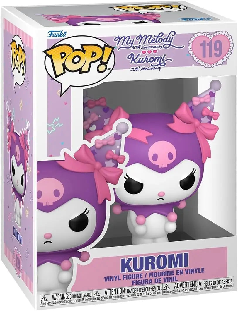Funko Pop! Kuromi vinyl figure from Melody 50th Anniversary collection