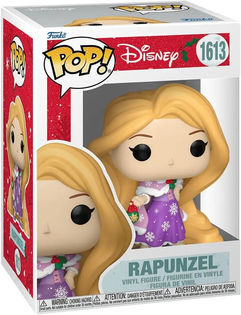 Funko POP! Disney Rapunzel vinyl figure in clear box for the Rapunzel Holiday collection