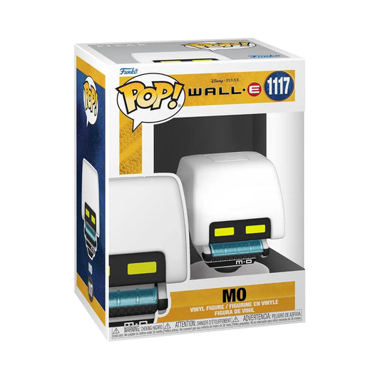 Funko Pop Disney MO figure from WALL-E, collectible cleaning robot vinyl toy
