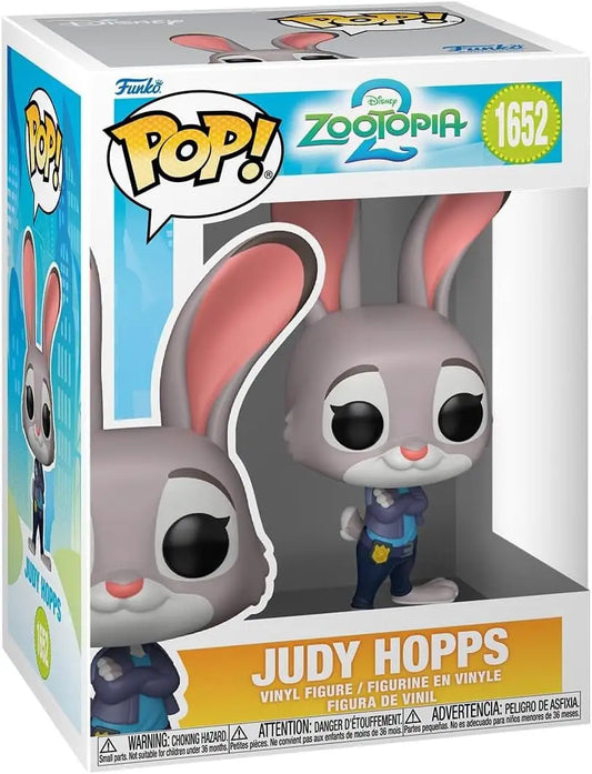 Funko POP! Disney: Zootopia 2 Judy Hopps #1652 - Vinyl Figure