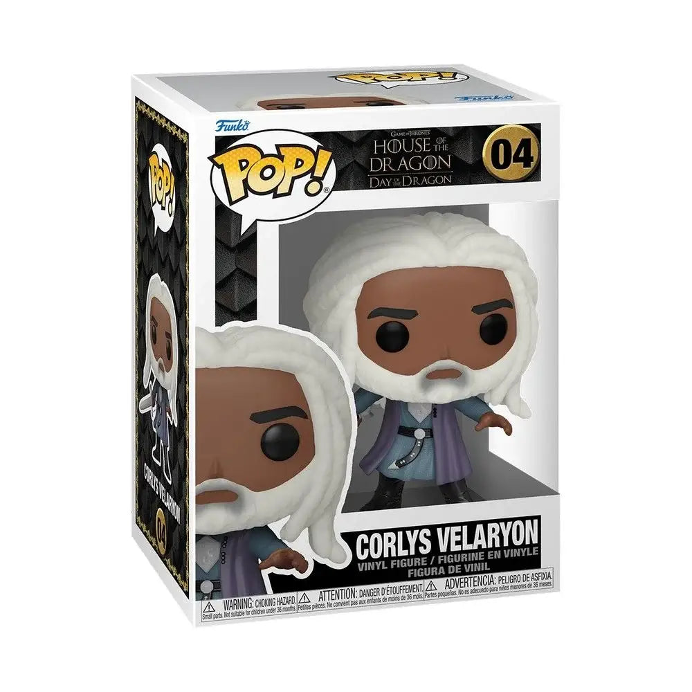 Funko Pop! vinyl figure of Corlys Velaryon from House of the Dragon collectible series