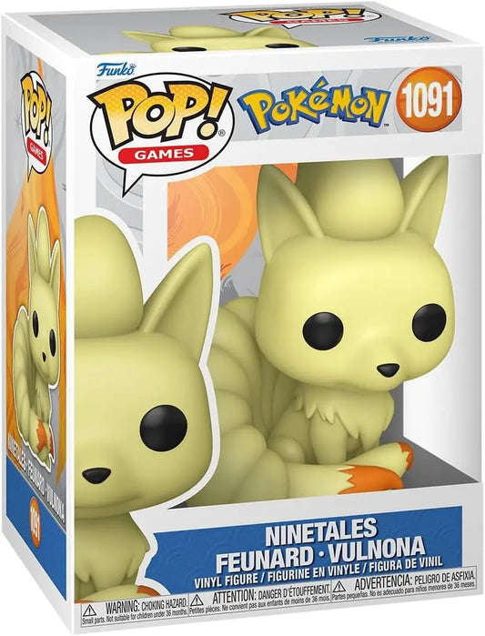 Funko POP! Games Pokémon Ninetales vinyl figure in original packaging