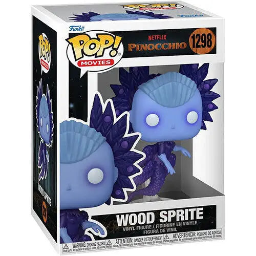 Funko Pop! Wood Sprite figurine from Netflix Pinocchio, perfect for trading cards collectors